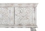 GINER Y COLOMER Console en bois de manguier blanc décapé